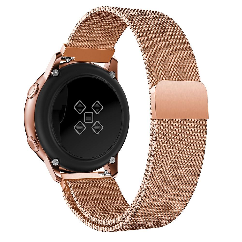 Armbånd Milanese Samsung Galaxy Watch Active rose guld