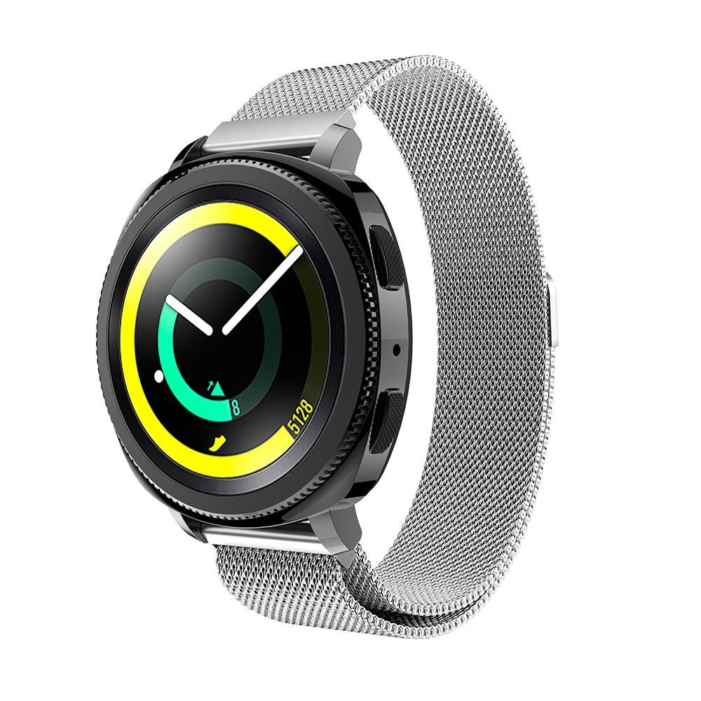 Armbånd Milanese Samsung Gear Sport sølv