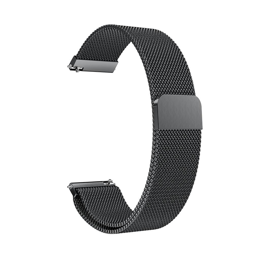 Armbånd Milanese Samsung Gear Sport sort