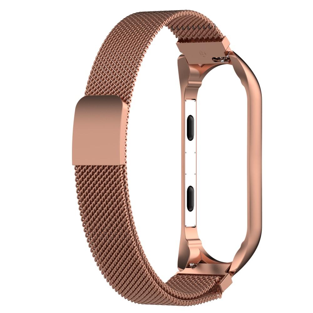 Armbånd Milanese Xiaomi Mi Band 3/4 rose guld