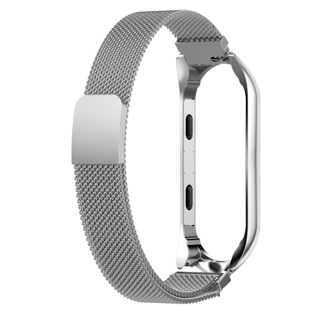 Armbånd Milanese Xiaomi Mi Band 3/4 sølv