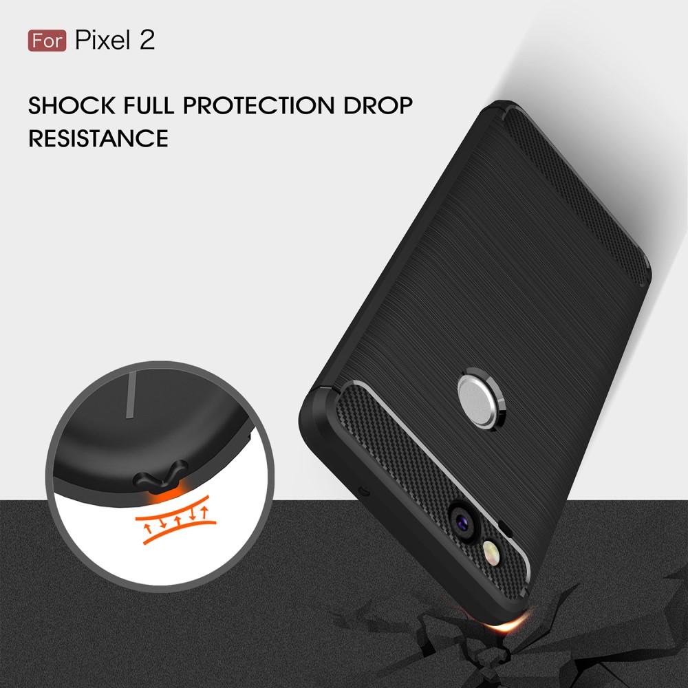 Google Pixel 2 Cover TPU Brushed Sort