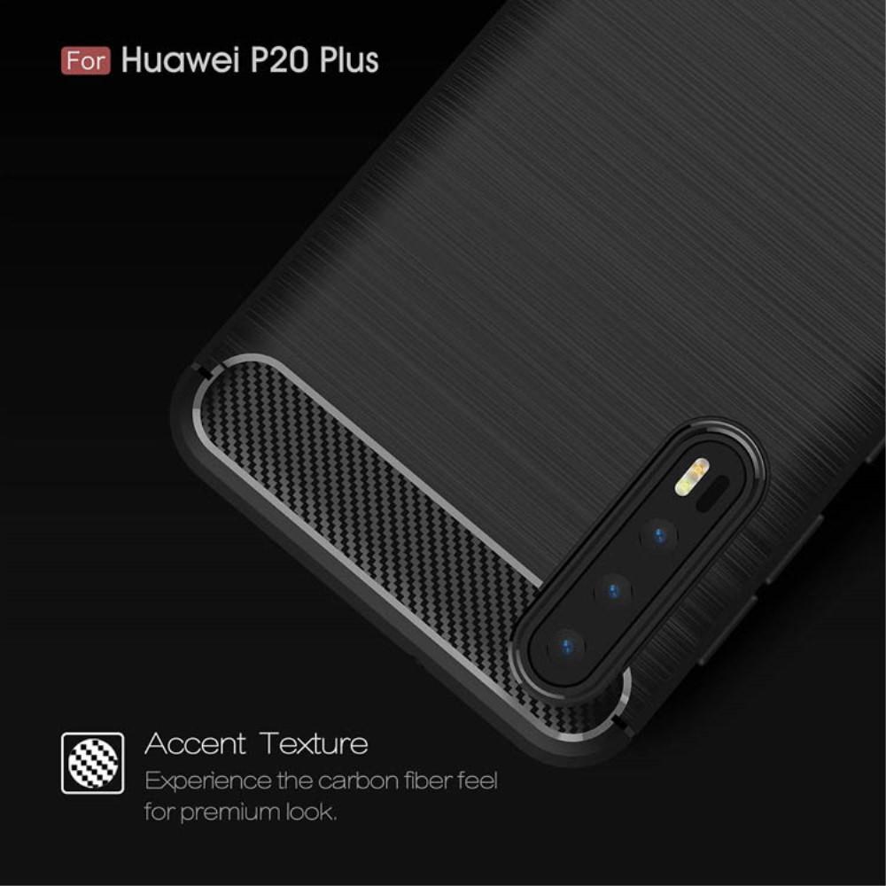 Brushed TPU Cover for Huawei P20 Pro black