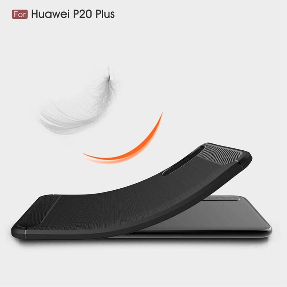 Brushed TPU Cover for Huawei P20 Pro black