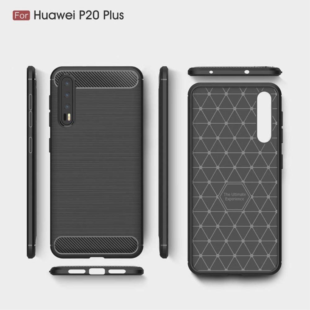 Brushed TPU Cover for Huawei P20 Pro black