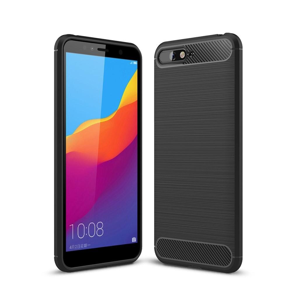 Brushed TPU Cover for Huawei Y6 2018 black