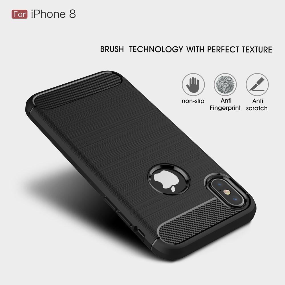 Brushed TPU Cover for iPhone X/XS black