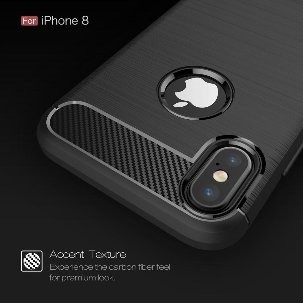 Brushed TPU Cover for iPhone X/XS black