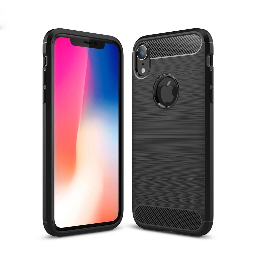 Brushed TPU Cover for iPhone XR black