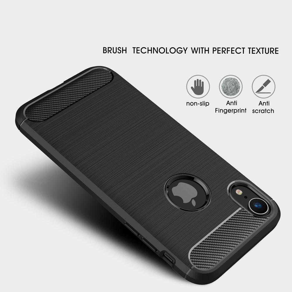 Brushed TPU Cover for iPhone XR black