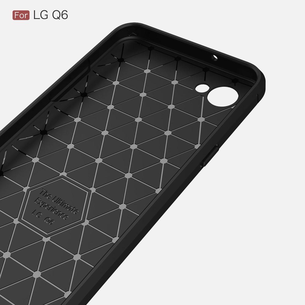 Brushed TPU Cover for LG Q6 black