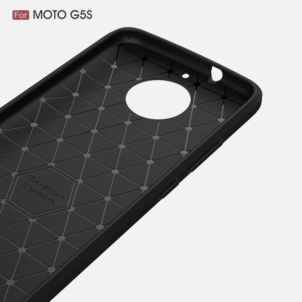 Brushed TPU Cover for Moto G5S black
