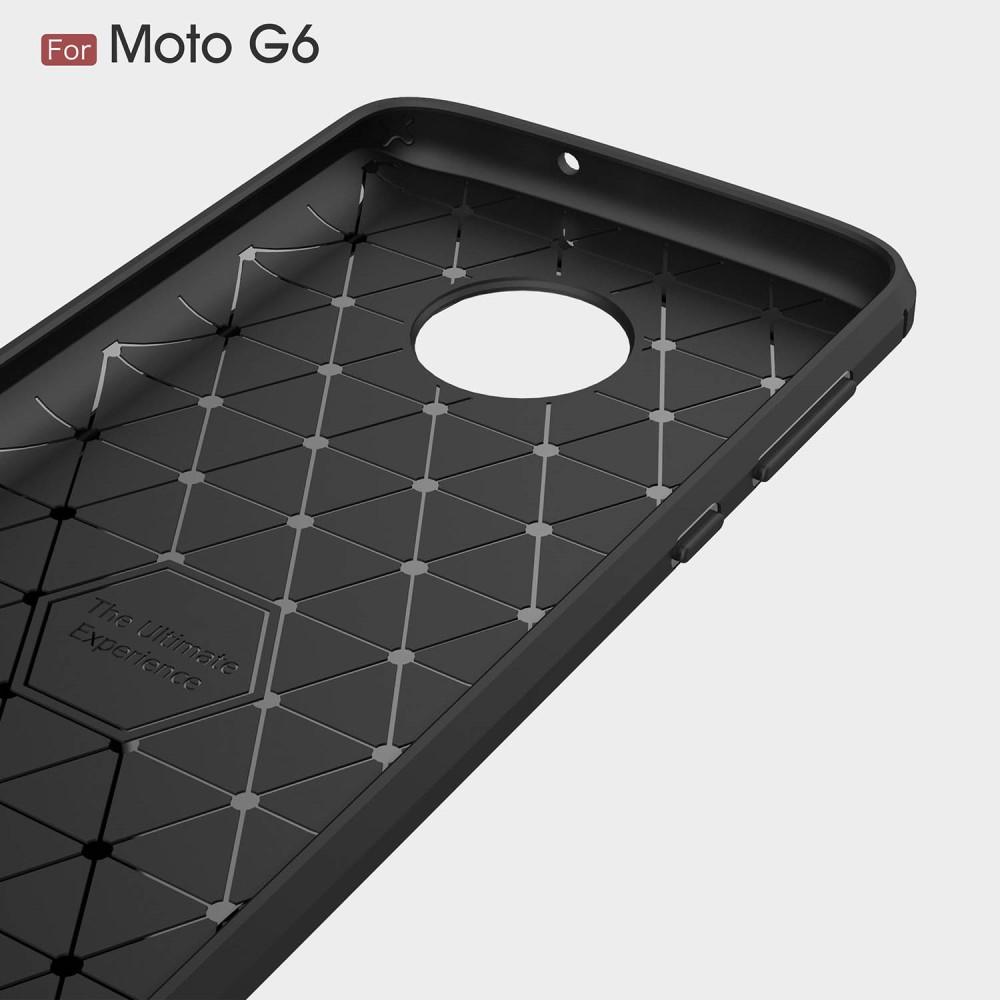 Brushed TPU Cover for Moto G6 black