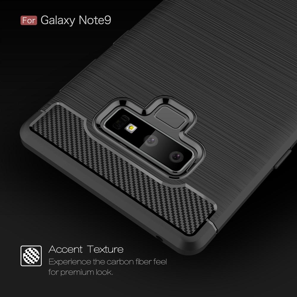 Brushed TPU Cover Samsung Galaxy Note 9 black