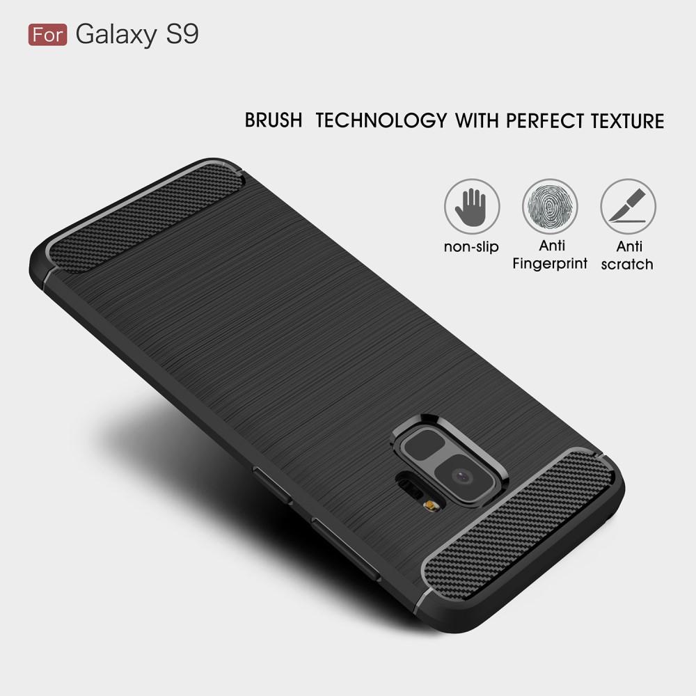 Brushed TPU Cover for Samsung Galaxy S9 black