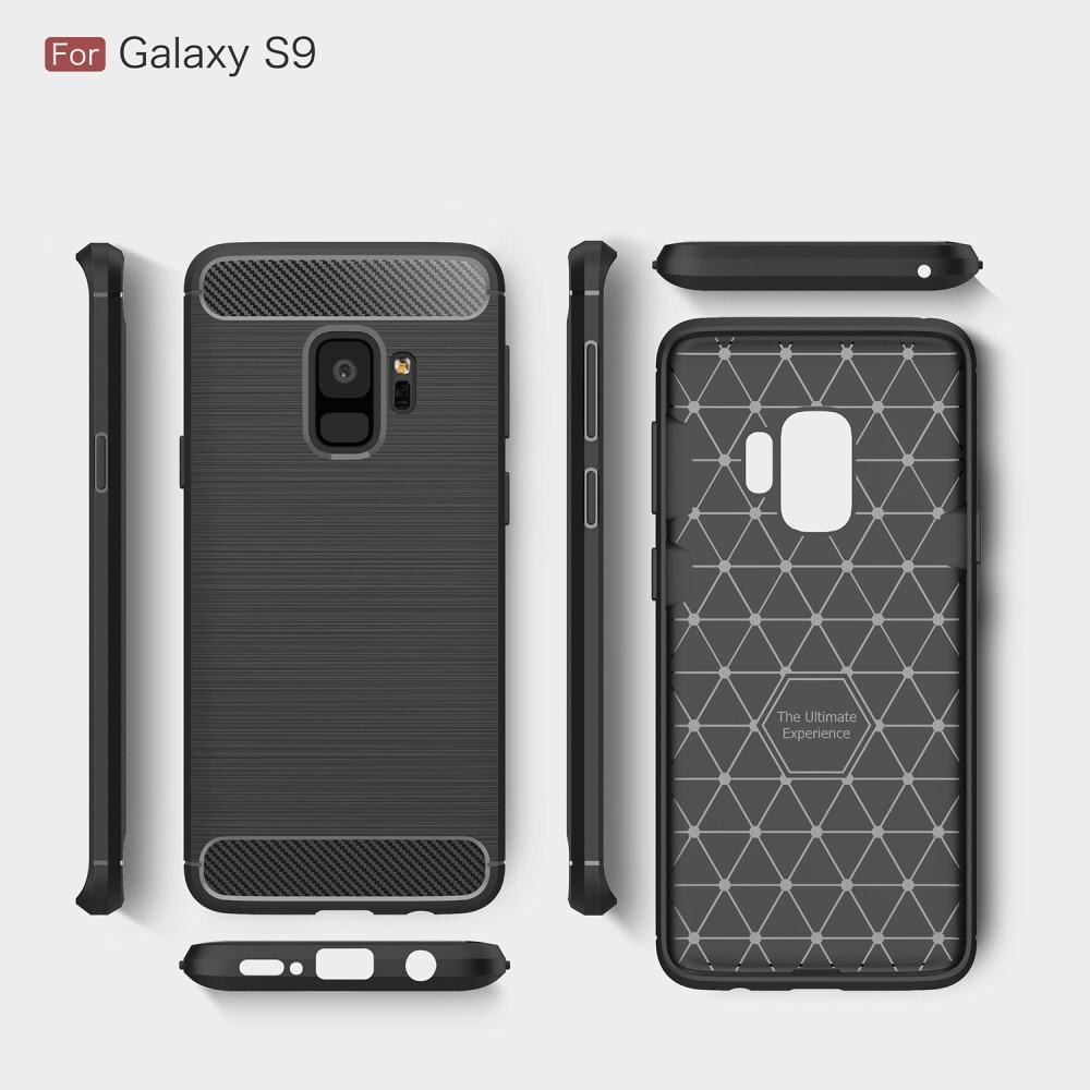 Brushed TPU Cover for Samsung Galaxy S9 black