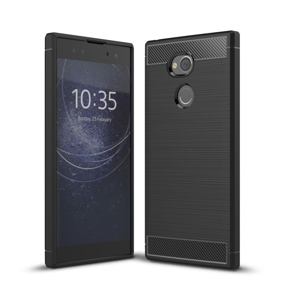 Brushed TPU Cover for Sony Xperia XA2 Ultra black