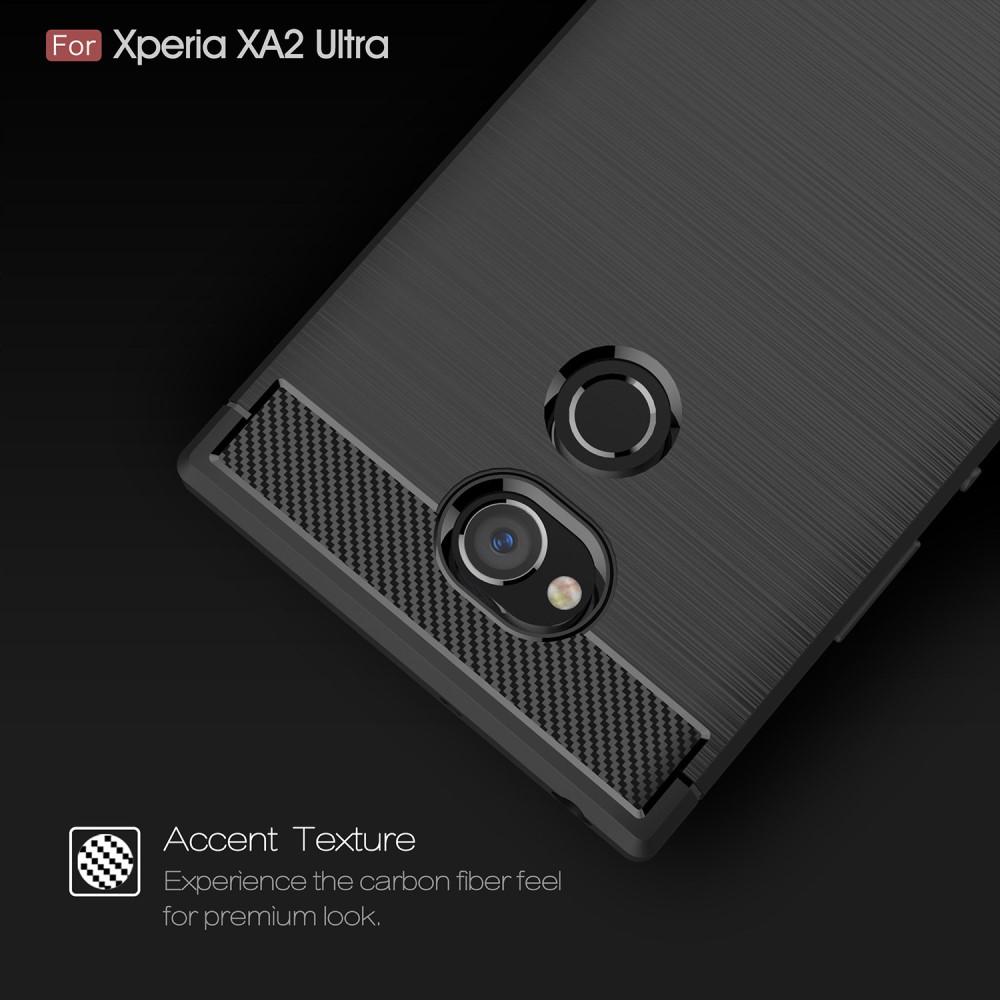 Brushed TPU Cover for Sony Xperia XA2 Ultra black