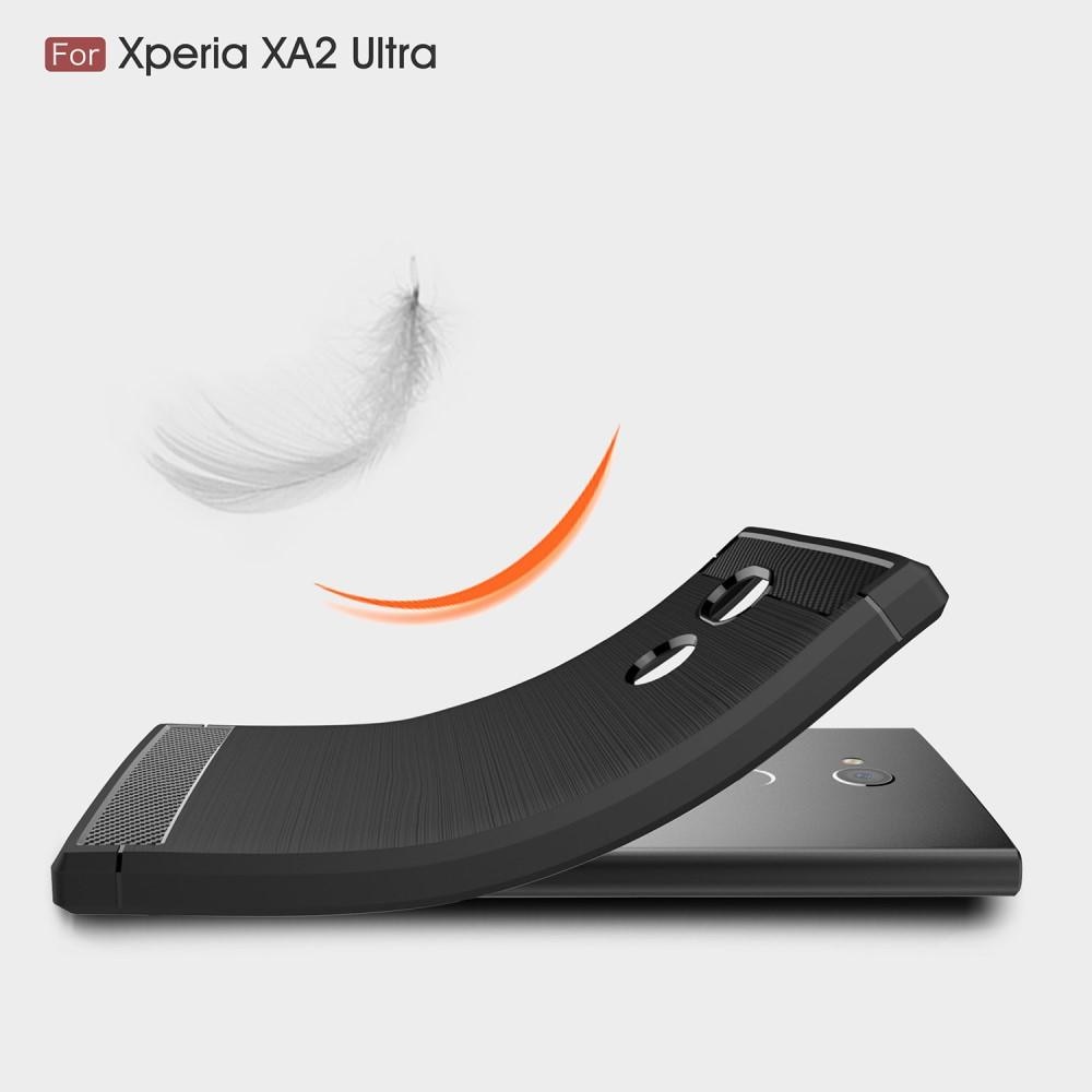 Brushed TPU Cover for Sony Xperia XA2 Ultra black
