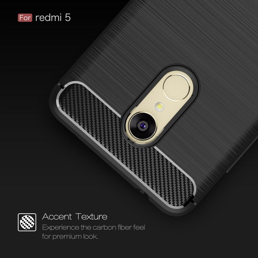 Brushed TPU Cover for Xiaomi Redmi 5 black
