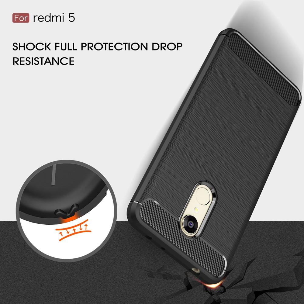 Brushed TPU Cover for Xiaomi Redmi 5 black