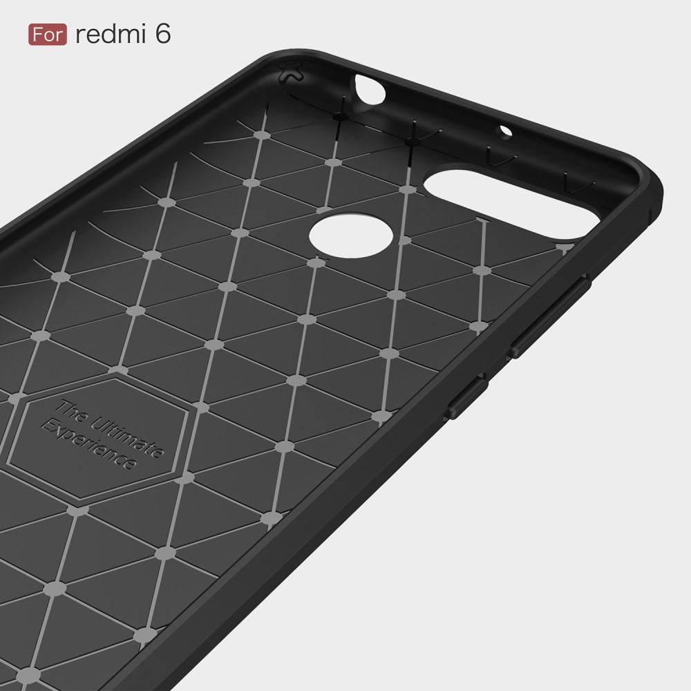 Brushed TPU Cover for Xiaomi Redmi 6 black