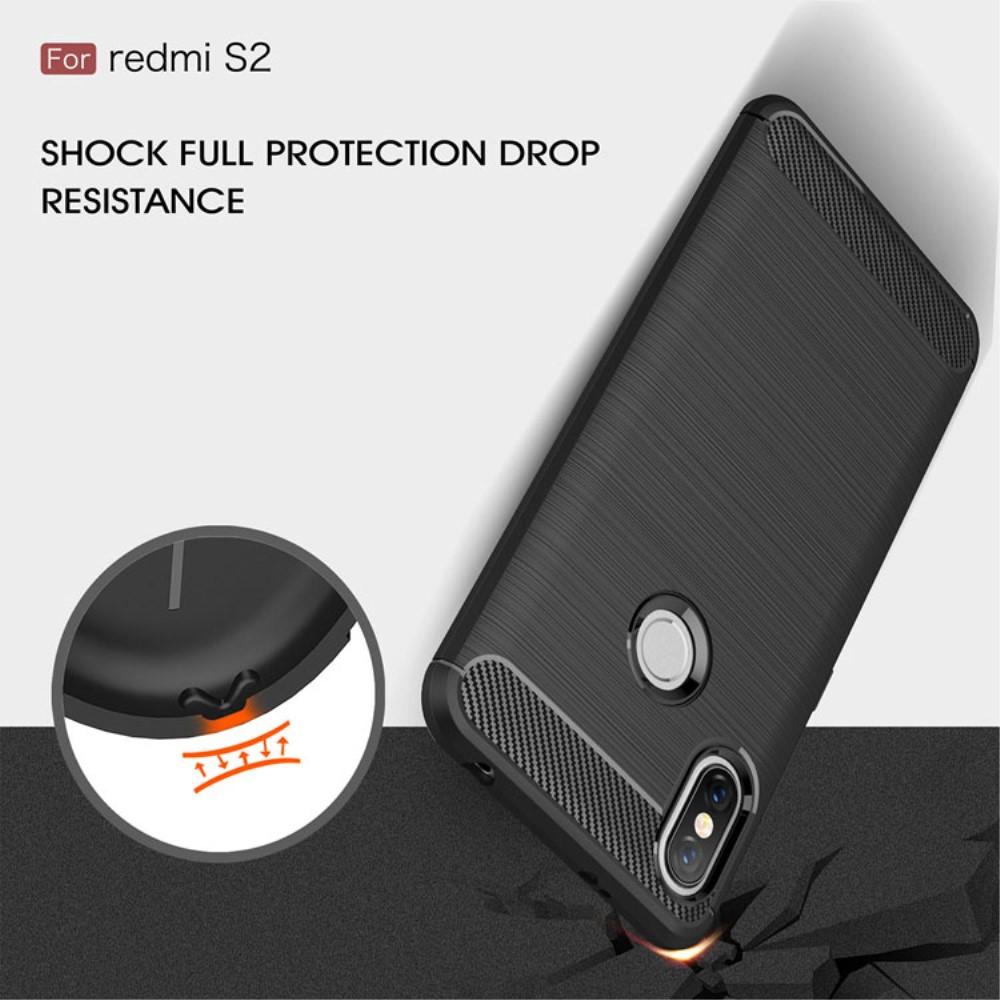 Brushed TPU Cover for Xiaomi Redmi S2 black