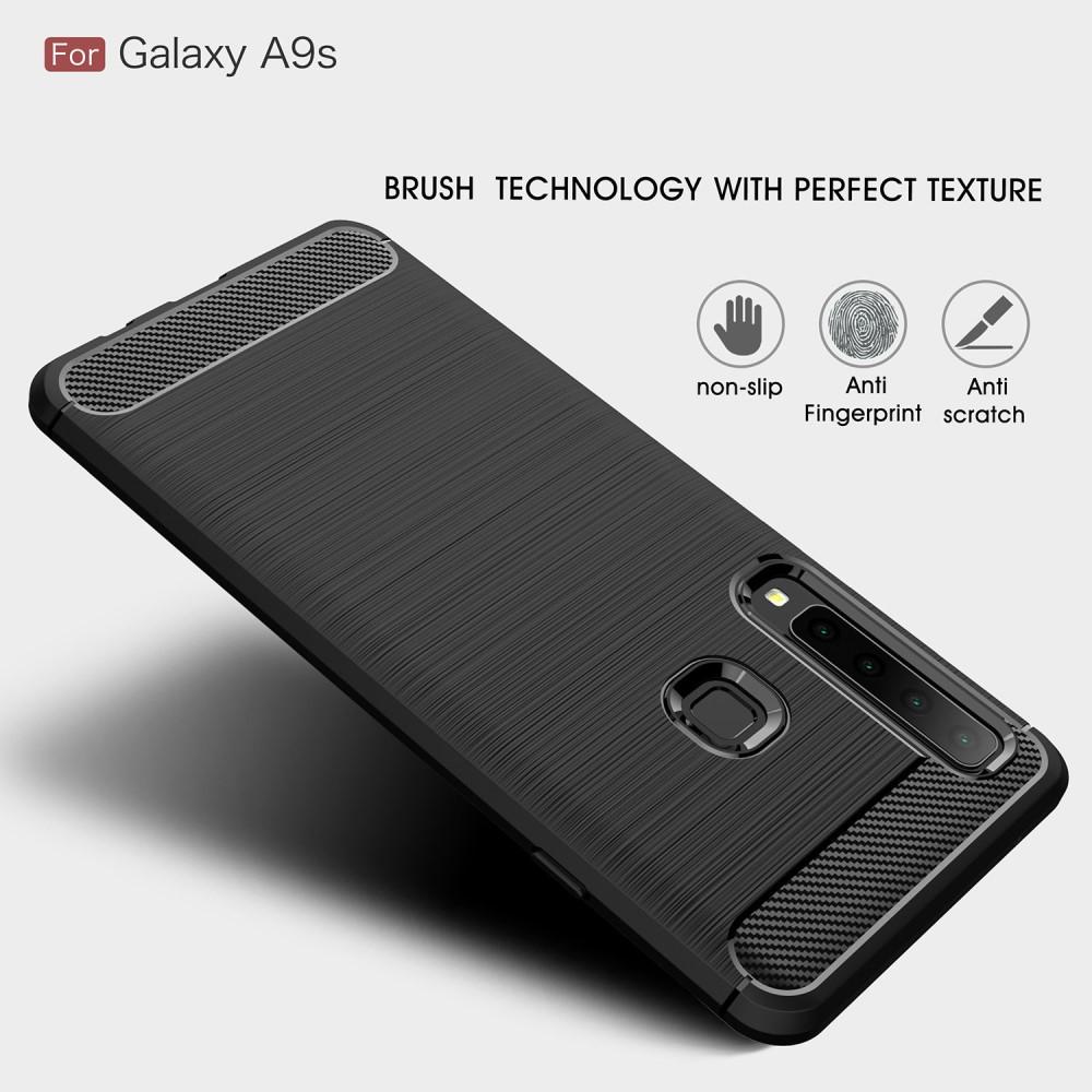 Brushed TPU Cover Samsung Galaxy A9 2018 black