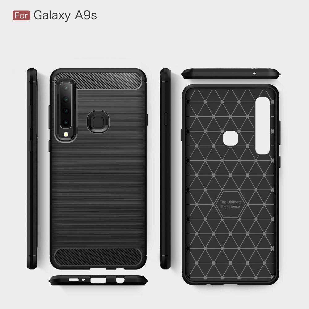 Brushed TPU Cover Samsung Galaxy A9 2018 black