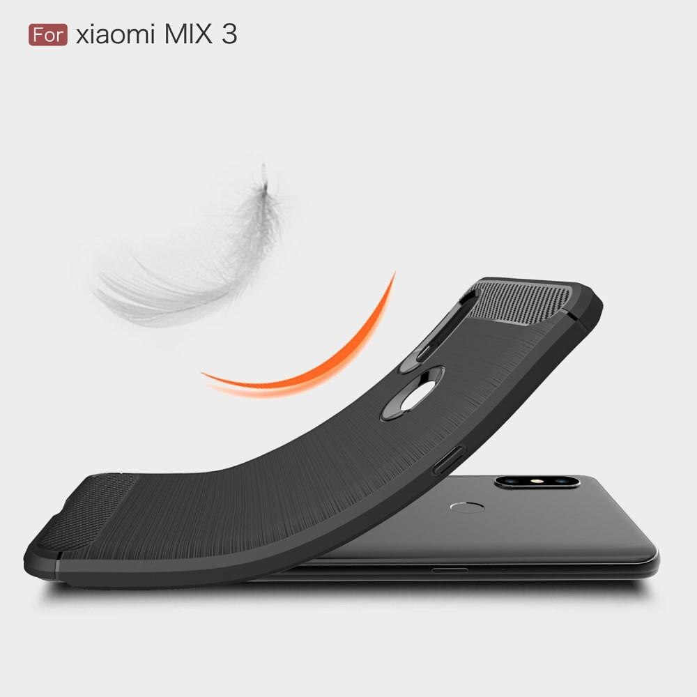 Brushed TPU Cover Xiaomi Mi Mix 3 black