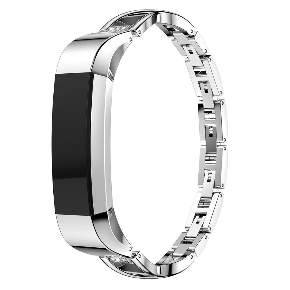Crystal Bracelet Fitbit Alta/Alta HR Silver