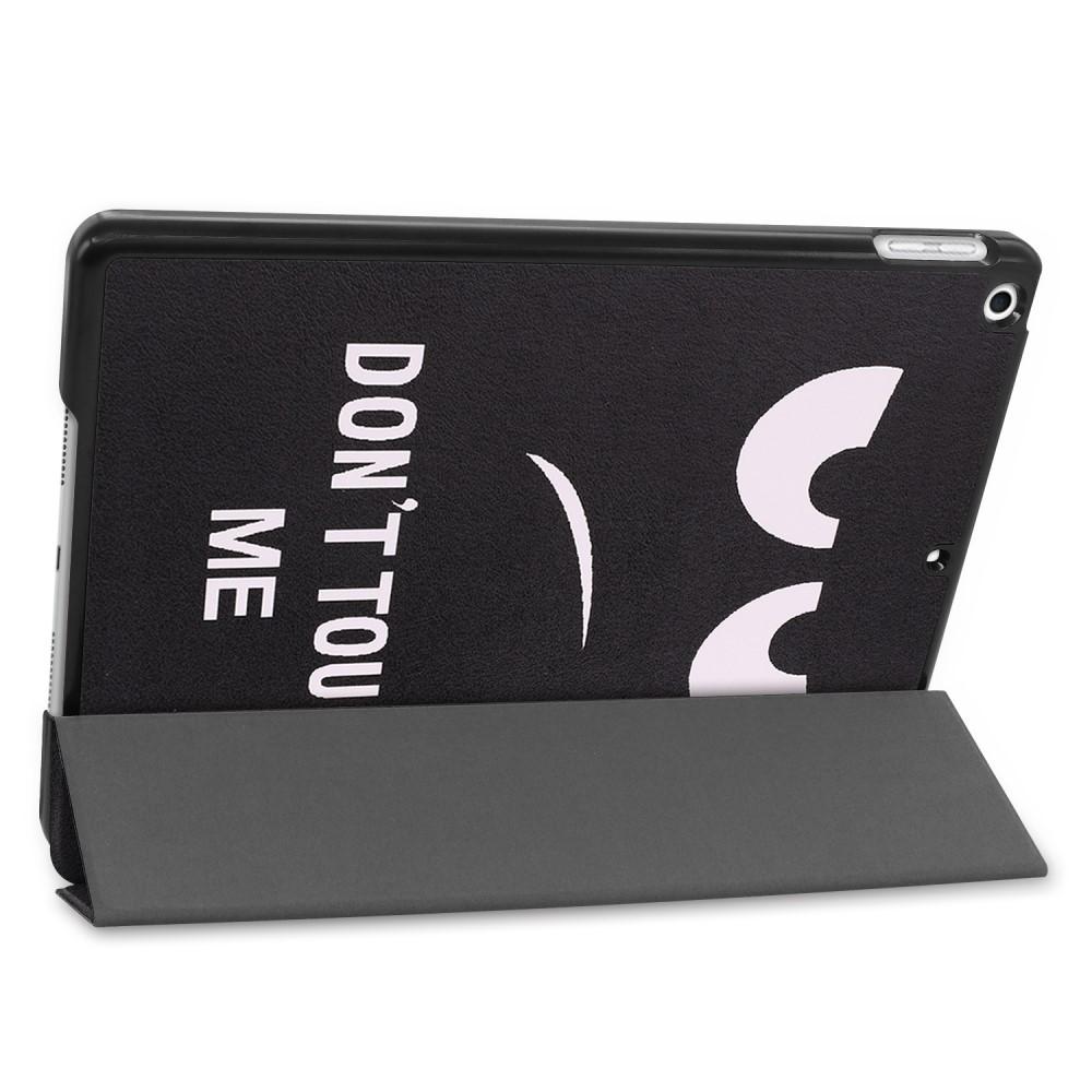 Etui Tri-fold iPad 10.2 7th Gen (2019) - Don't Touch Me