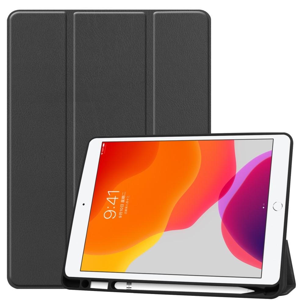 Etui Tri-fold med Pencil-holder iPad 10.2 7th Gen (2019) sort