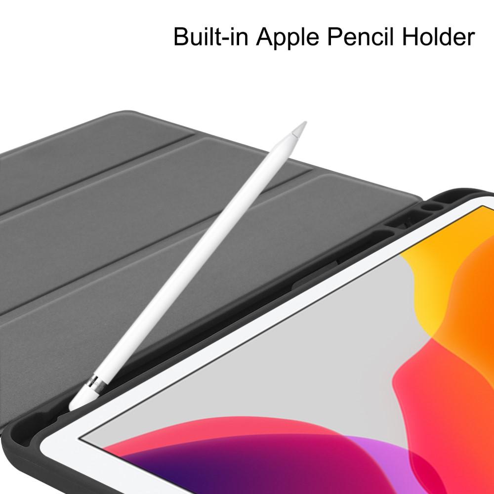 Etui Tri-fold med Pencil-holder iPad 10.2 7th Gen (2019) sort