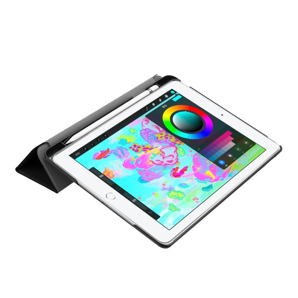 Etui Tri-fold med Pencil-holder iPad Air 9.7 1st Gen (2013) sort