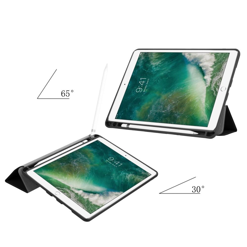 Etui Tri-fold med Pencil-holder iPad Pro 10.5 2nd Gen (2017) sort