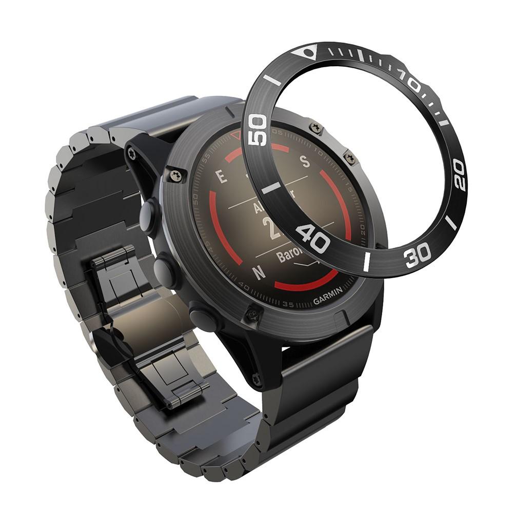 Ramme Garmin Fenix 5X/5X Plus sort