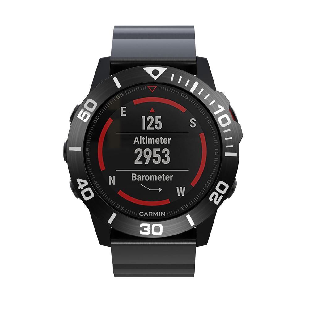 Ramme Garmin Fenix 5X/5X Plus sort