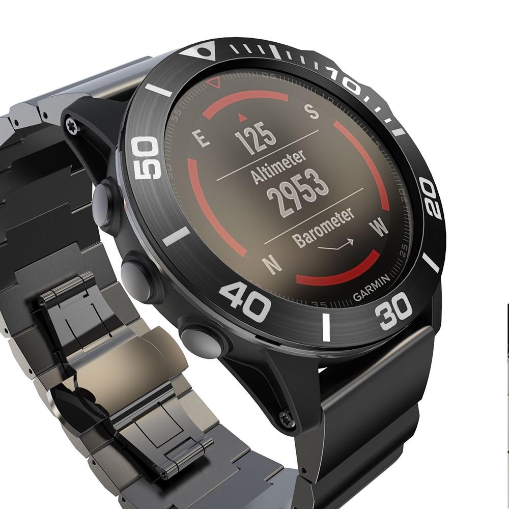 Ramme Garmin Fenix 5X/5X Plus sort