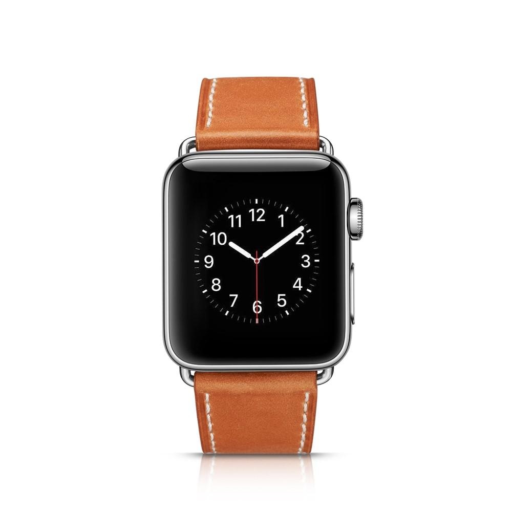 Læderrem Apple Watch 38/40/41 mm cognac
