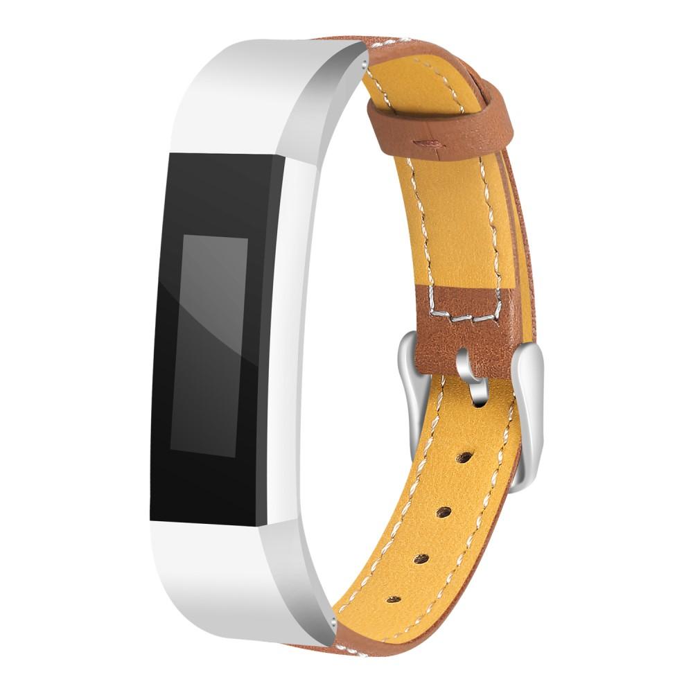 Læderrem Fitbit Alta/Alta HR brun