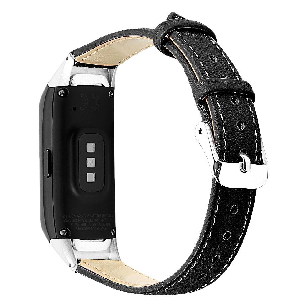 Læderrem Samsung Galaxy Fit Sort