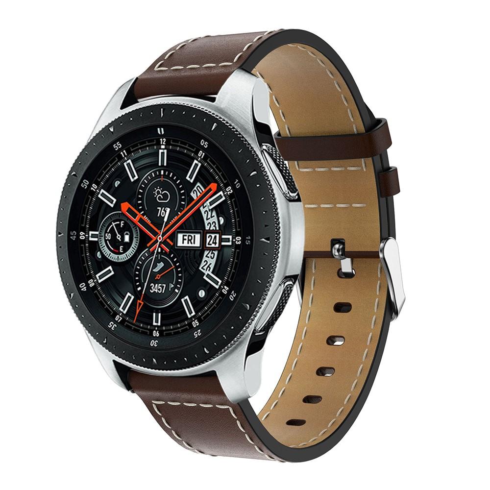 Læderrem Samsung Galaxy Watch 46mm brun
