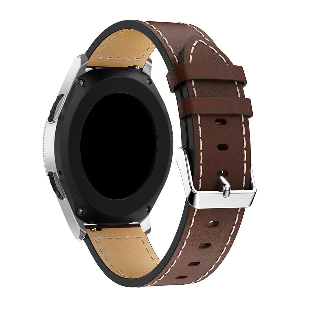 Læderrem Huawei Watch 4 Pro brun
