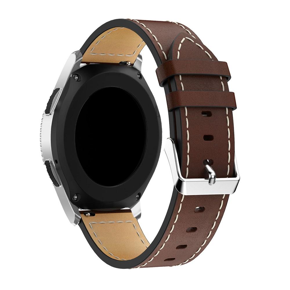 Læderrem Xiaomi Watch S3 brun