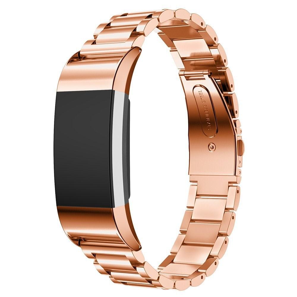Metalarmbånd Fitbit Charge 2 rose guld