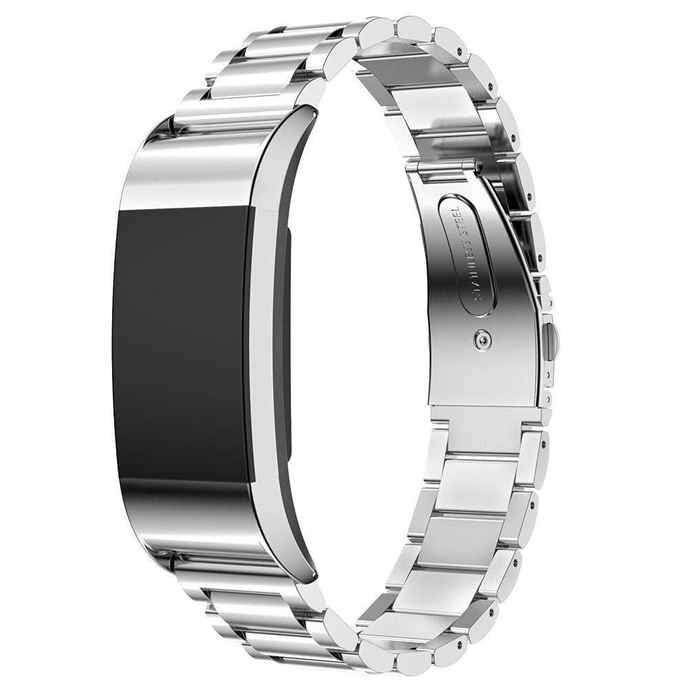 Metalarmbånd Fitbit Charge 2 sølv