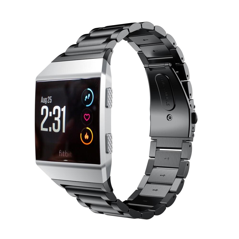 Metalarmbånd Fitbit Ionic sort