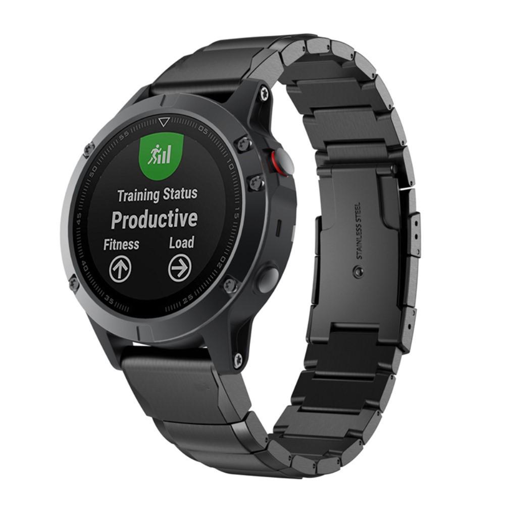 Lænkerem Garmin Fenix 5X/5X Plus sort