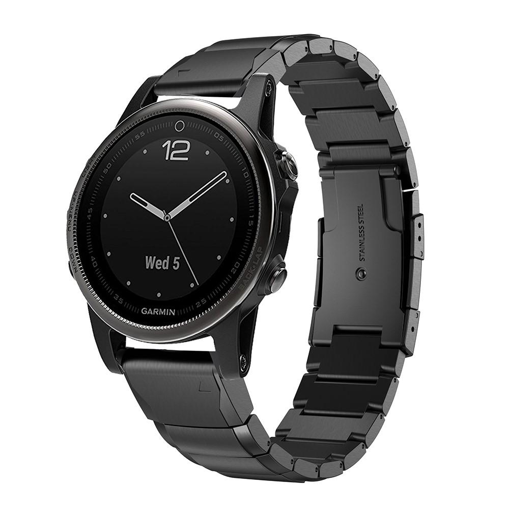 Lænkerem Garmin Fenix 5S/5S Plus/6S/6S Pro/7S sort